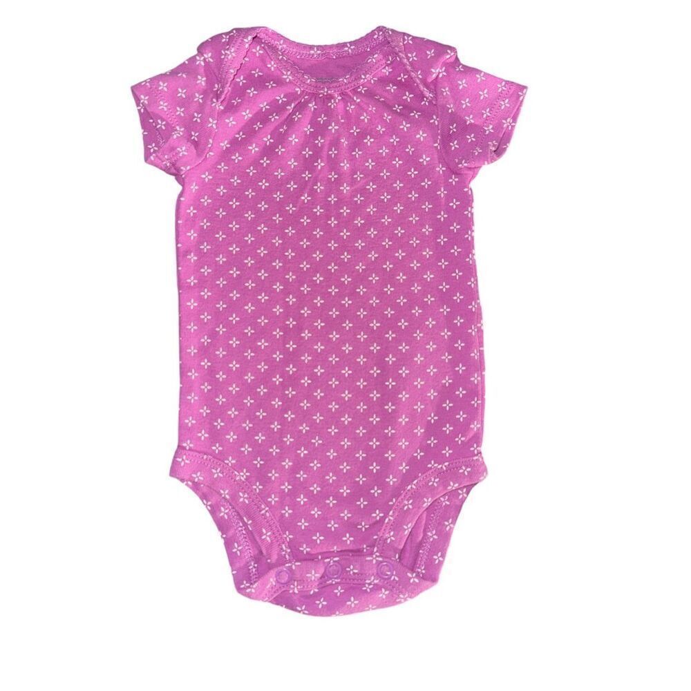 Carters Purple Floral Onesie